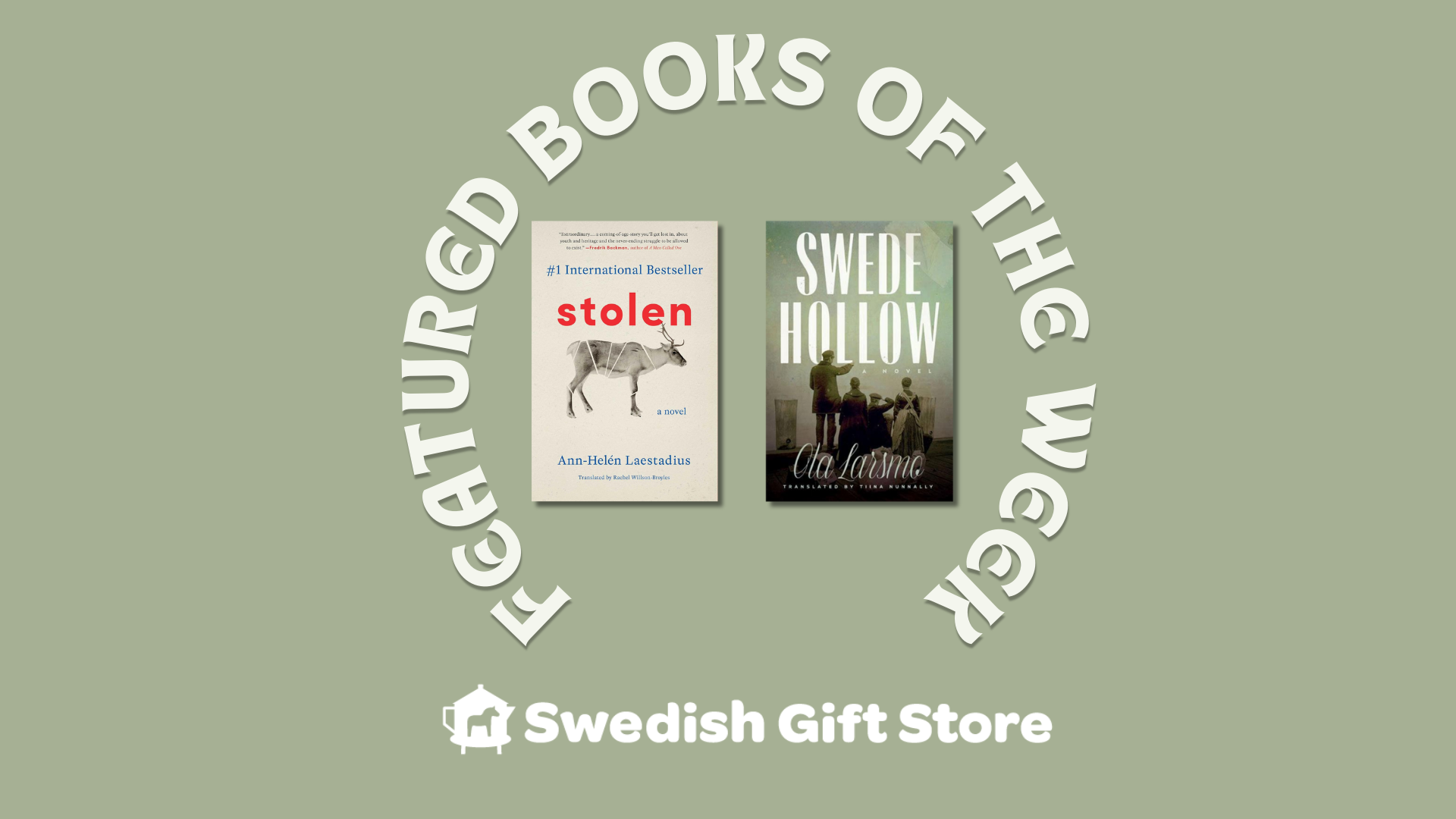 Book Club Wednesday 4-24-24 - Featuring Stolen and Swede Hollow