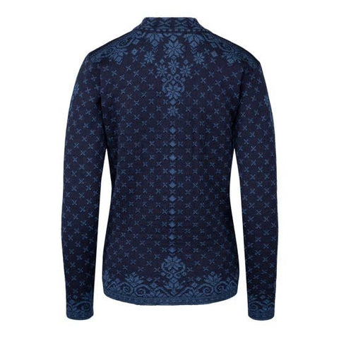 Sweater: Eva Wool Cardigan Navy