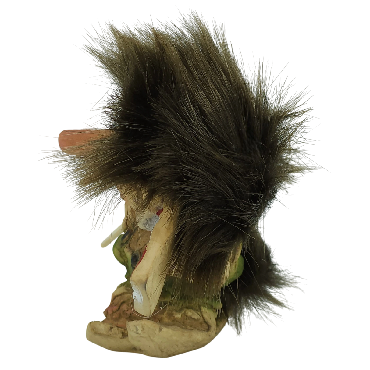 Troll: NyForm Troll with Snowshoes and Norwegian Flag 10cm or 4." Tall from Norway