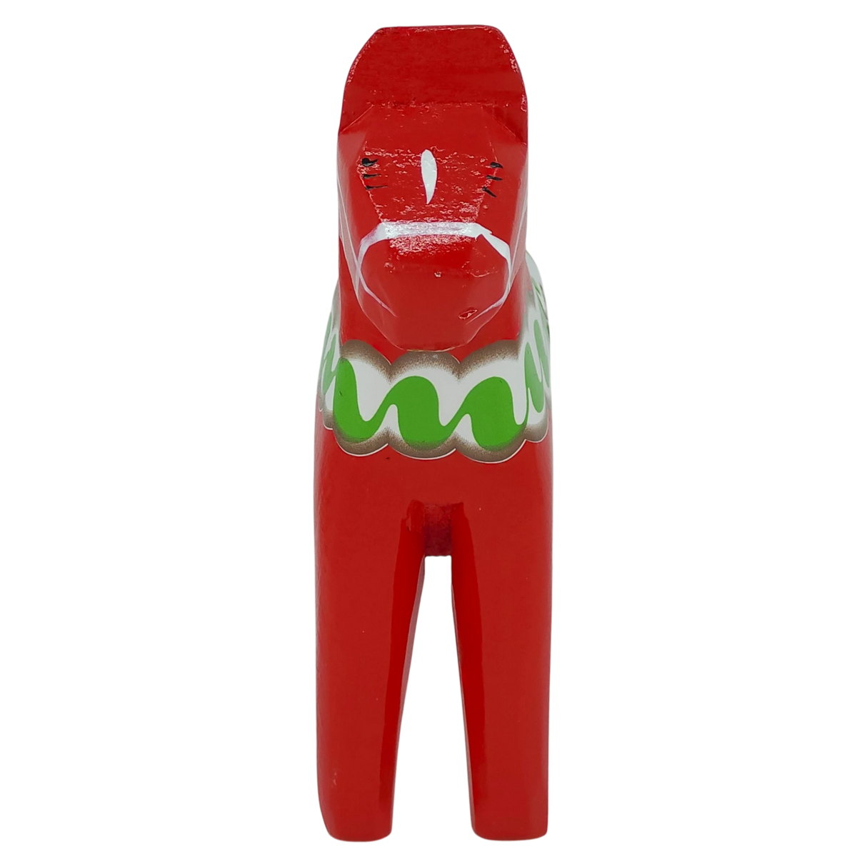 Figurine: Dala Horse Replica by Nordic Souvenir 5.5" Tall Wooden Horse