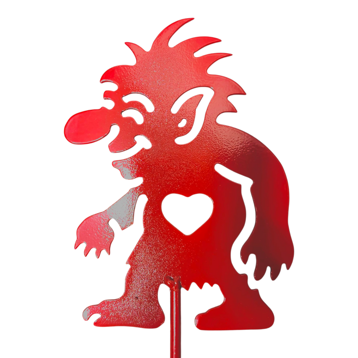 Garden Stake: Red Troll Garden Stake (30" Height)
