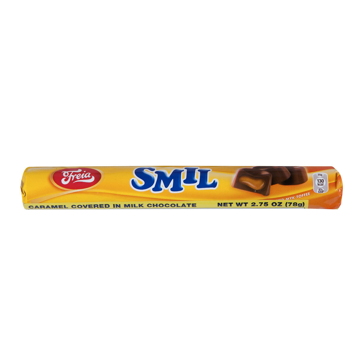 Candy: Freia - Smil Milk Chocolate Caramel Roll (78g)