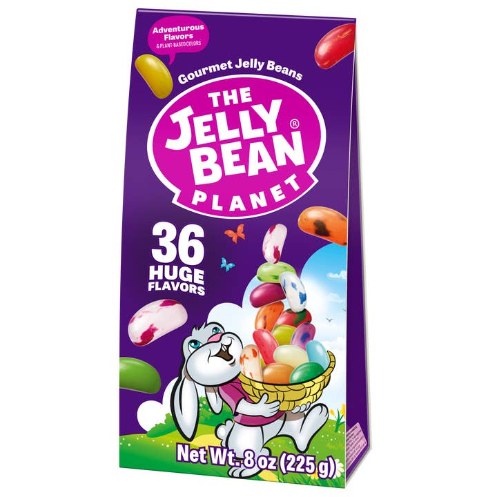 Candy: The Jelly Bean Planet 36 Flavors 8 oz Box