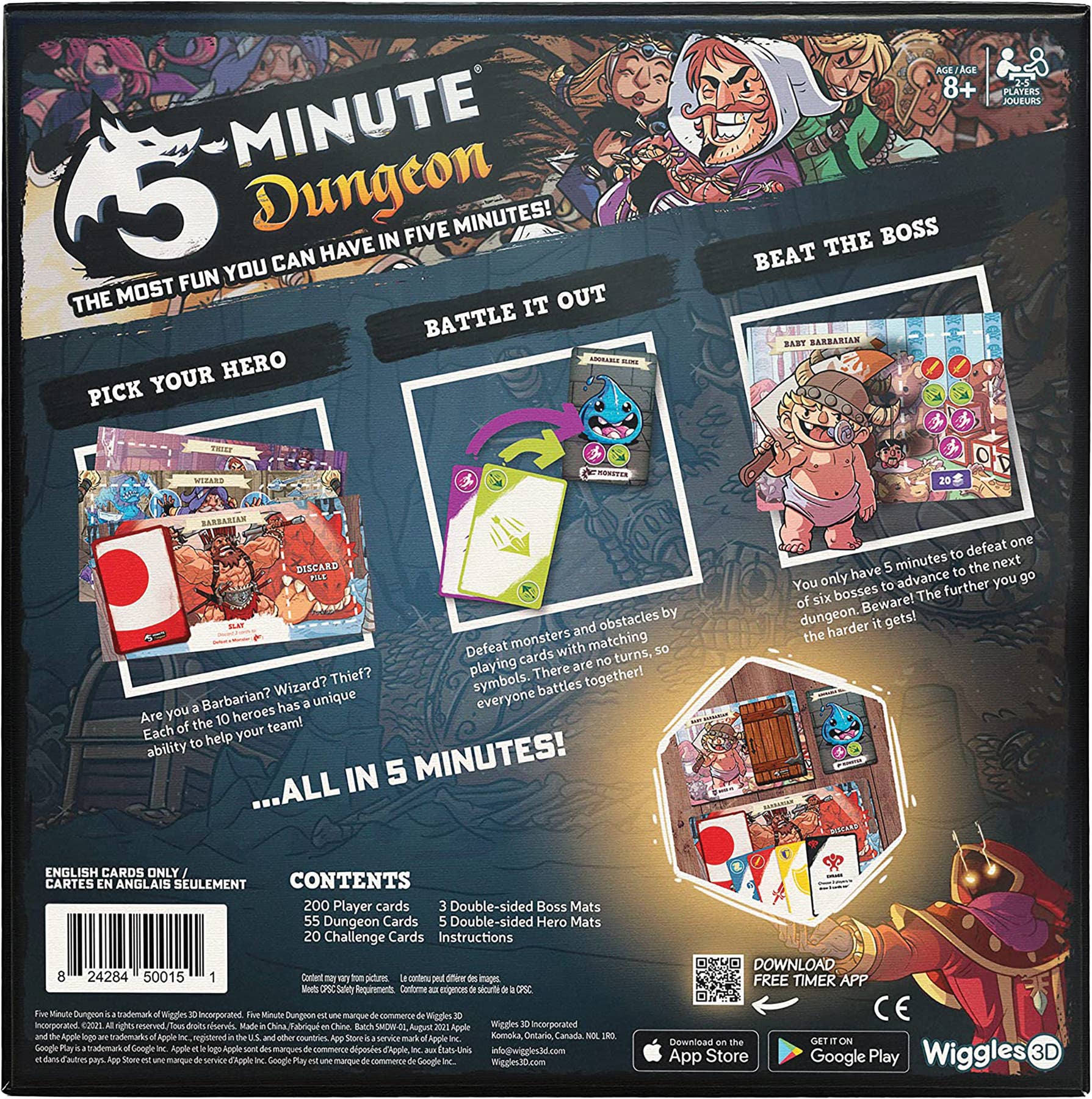 Game: 5 Minute Dungeon Board Game