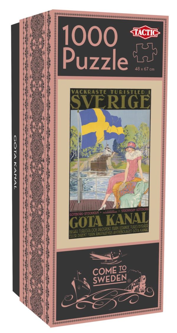 Puzzle: Gota Kanal Sweden (1000 Pieces)