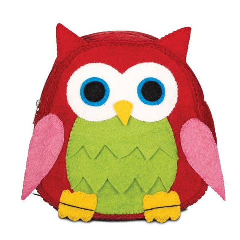 Bag: Owl Felt Backpack