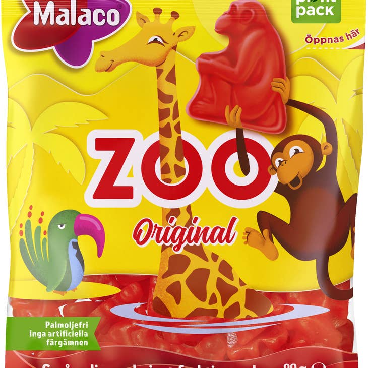 Candy: Malaco - Zoo Original (80g)