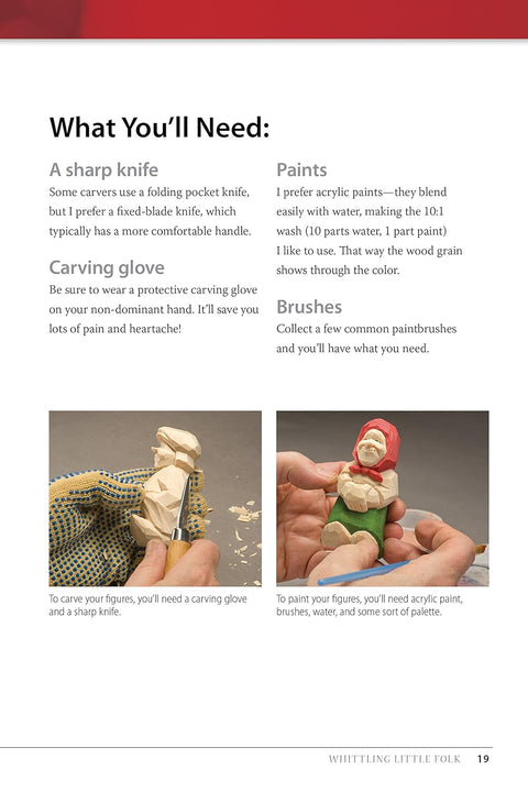 Book: Whittling Little Folk
