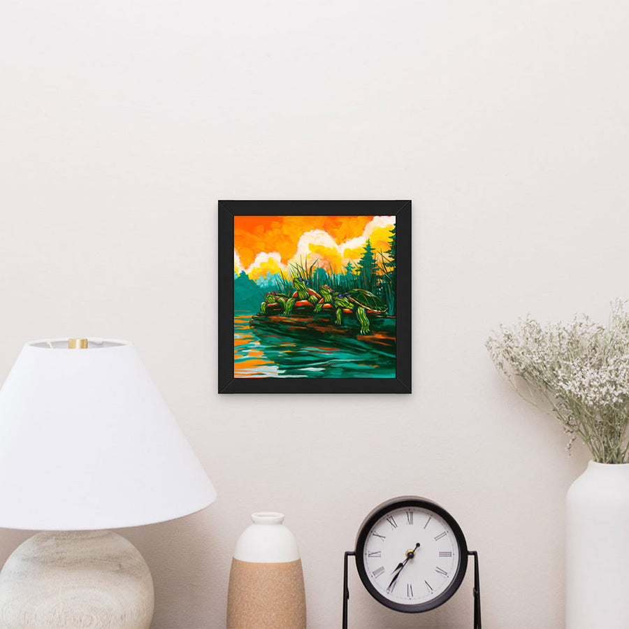 Artwork: The Masters 8"x8" Print by Adam Turman