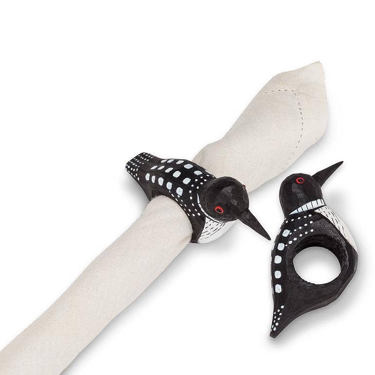 Napkin Ring: Loon Napkin Ring or Figurine-4.5"H