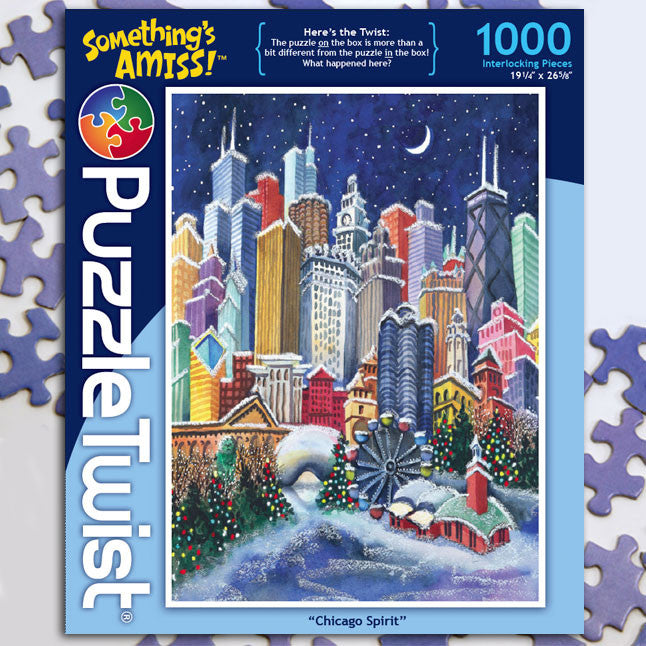 PuzzleTwist: Chicago Spirit (1000 Pieces)