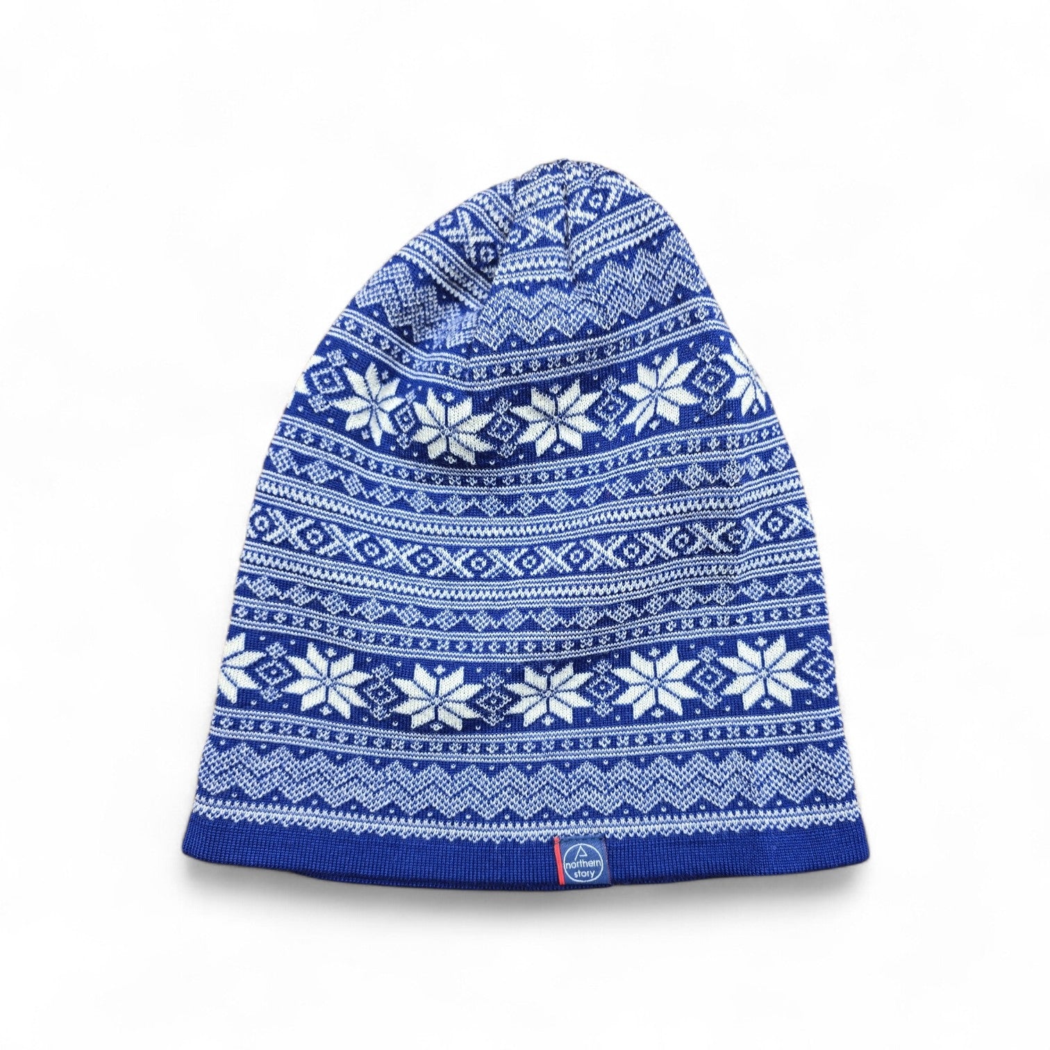 Hat: Northern Story Setesdal Hat 100% Merino Wool Royal Blue