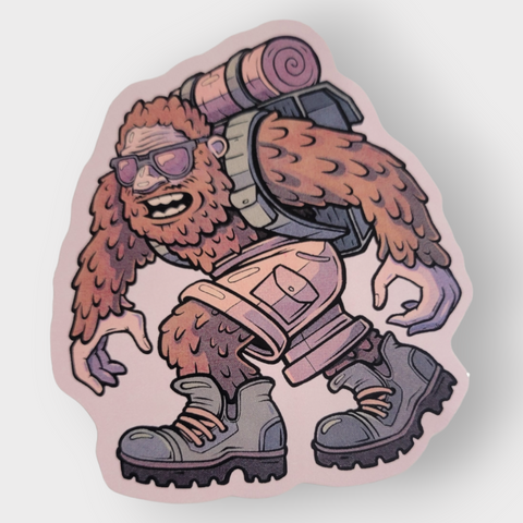 Sticker: Sasquatch Cool Yeti