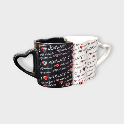 Mug: I Love Norway 2-Set