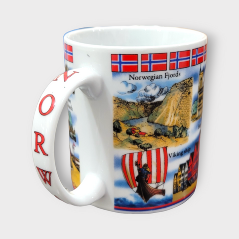 Mug: Norway Scenic Print