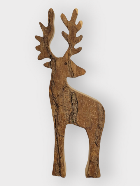 Bark Figure: Deer Small