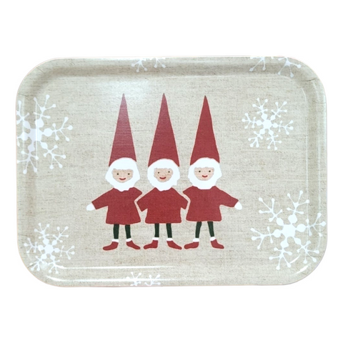 Tray: Tomtenisse 27x20cm Wood
