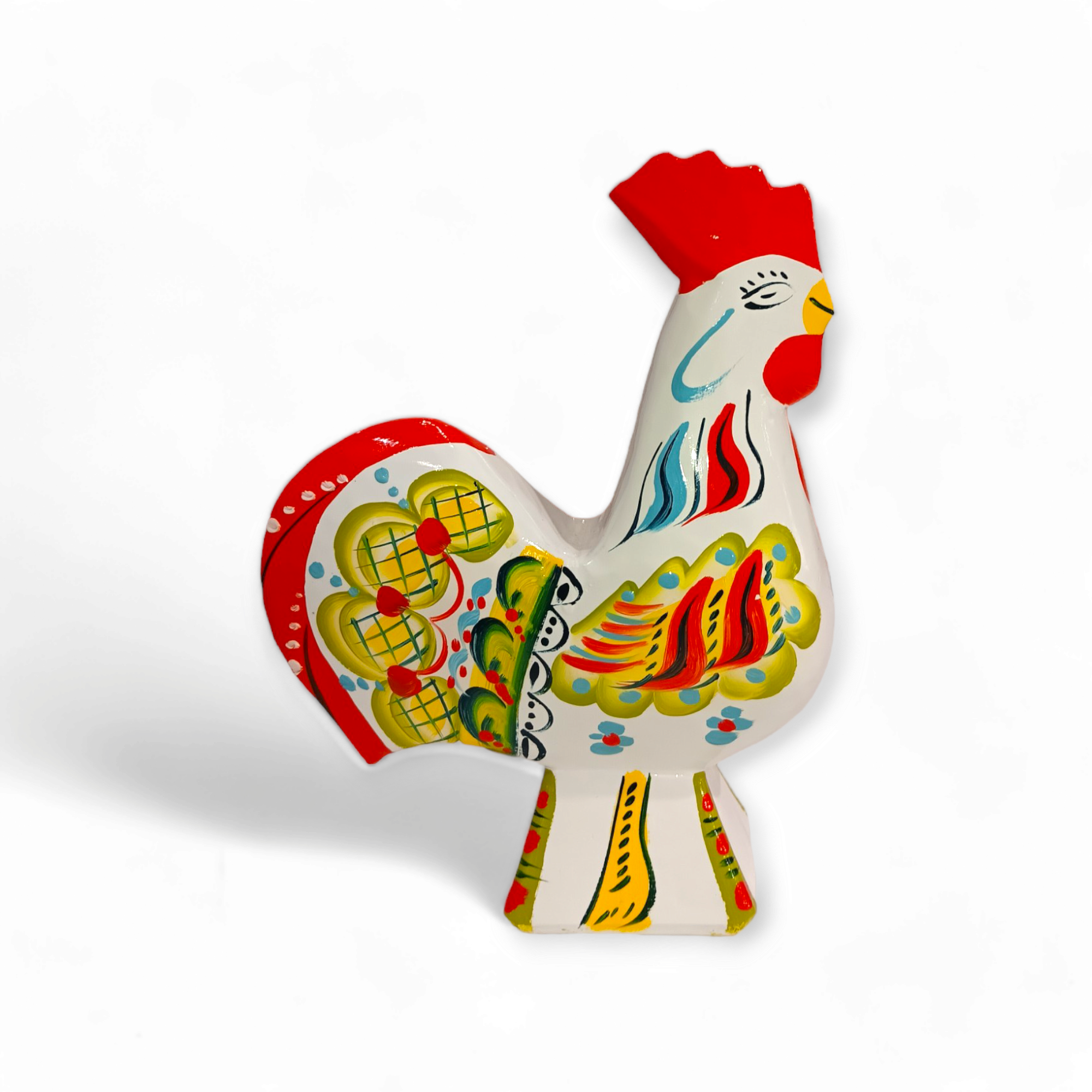 Dala Rooster: White