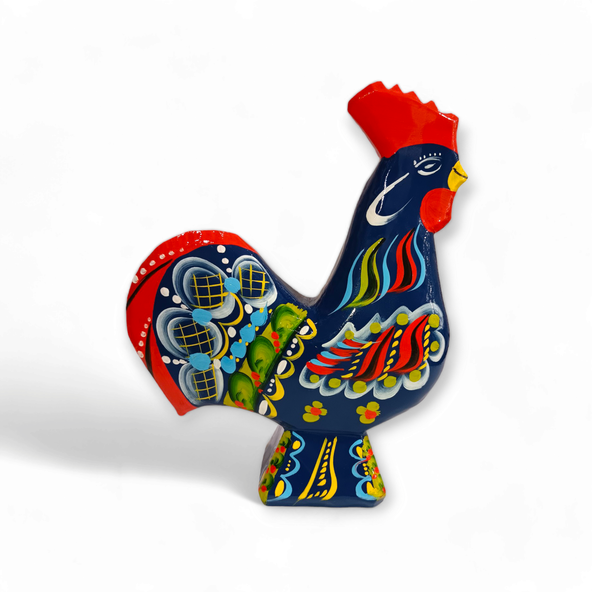 Dala Rooster: Blue