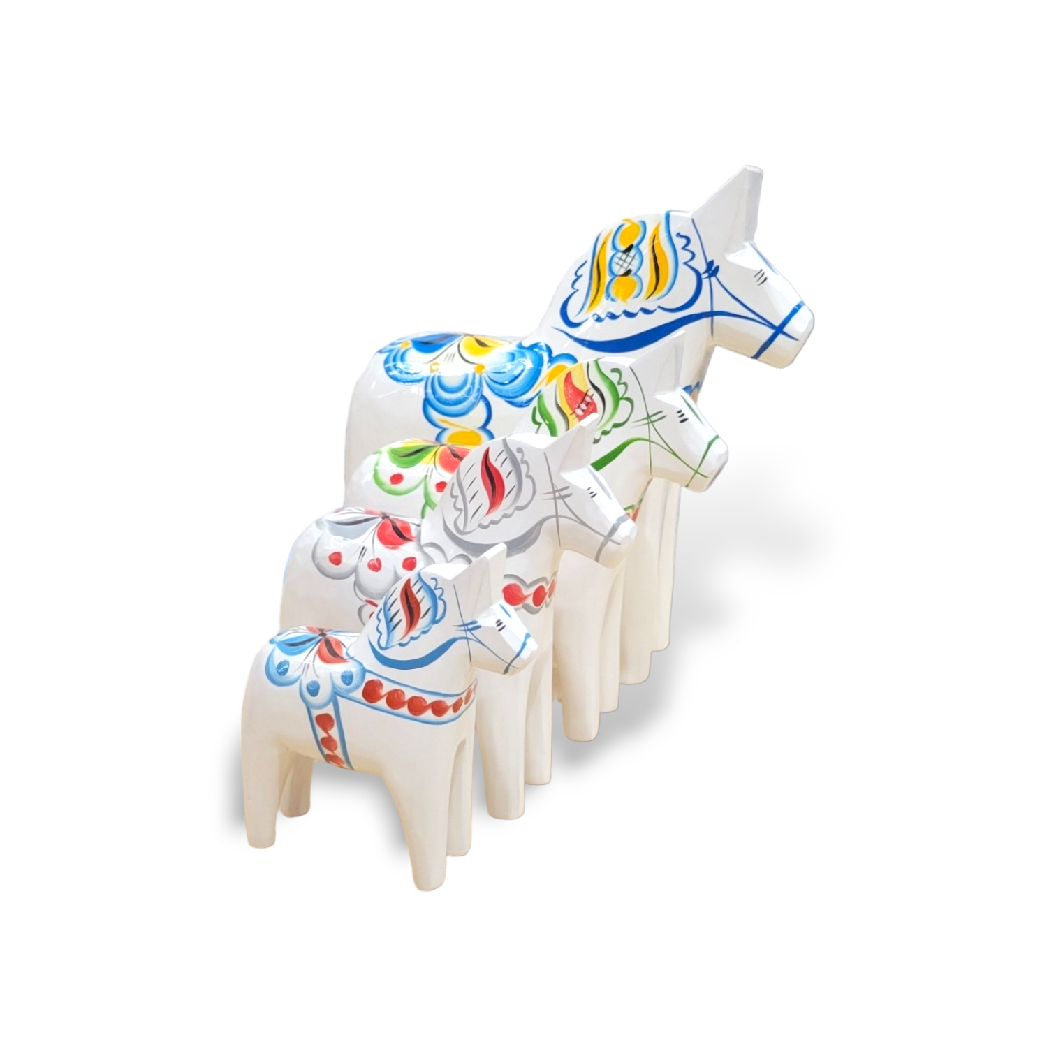 Dala Horse: White