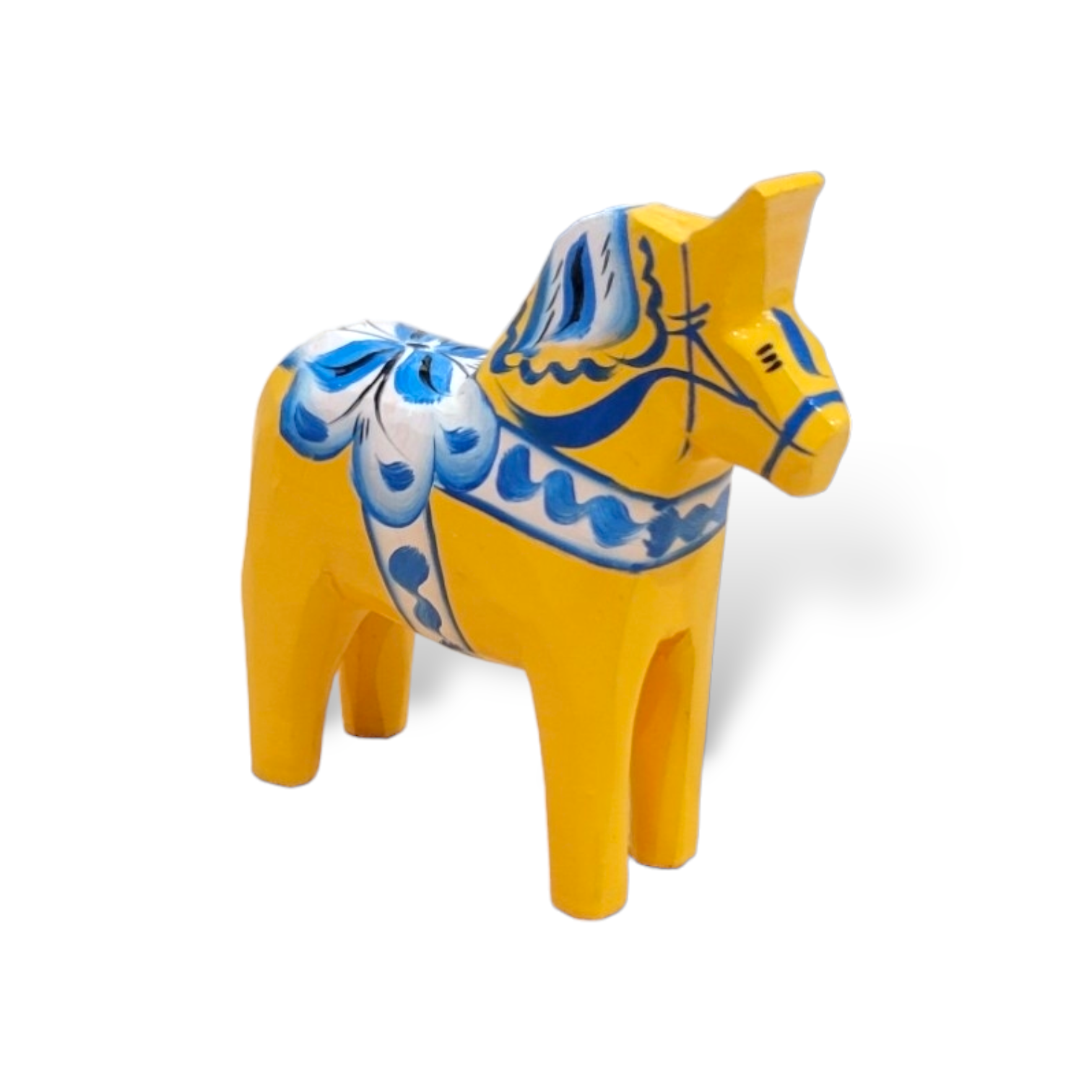 Dala Horse: Sweden Yellow