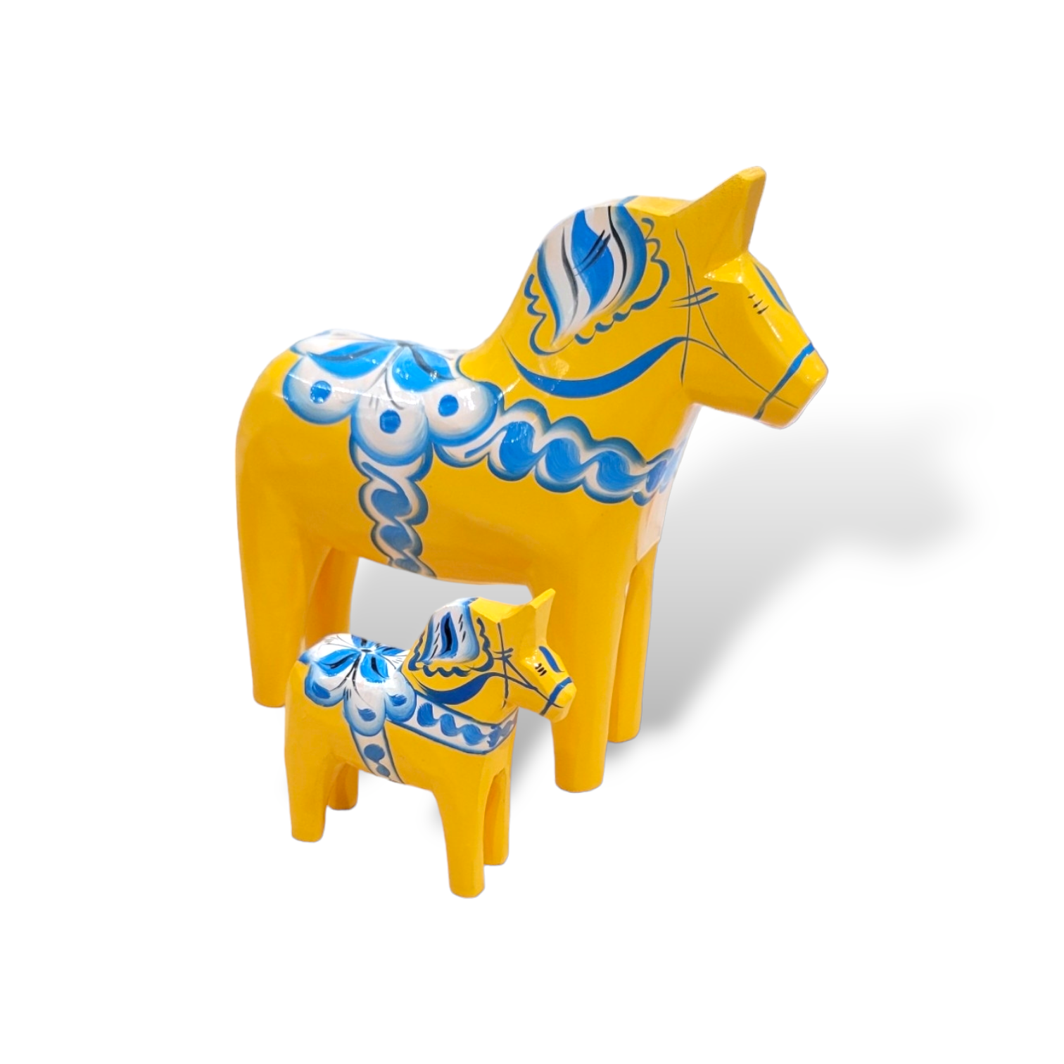 Dala Horse: Sweden Yellow