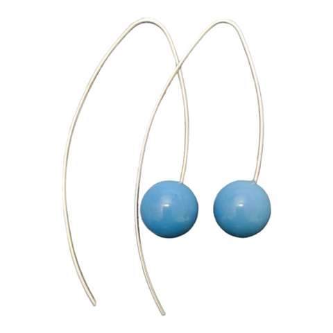 Earrings: Kula Swedish Blue