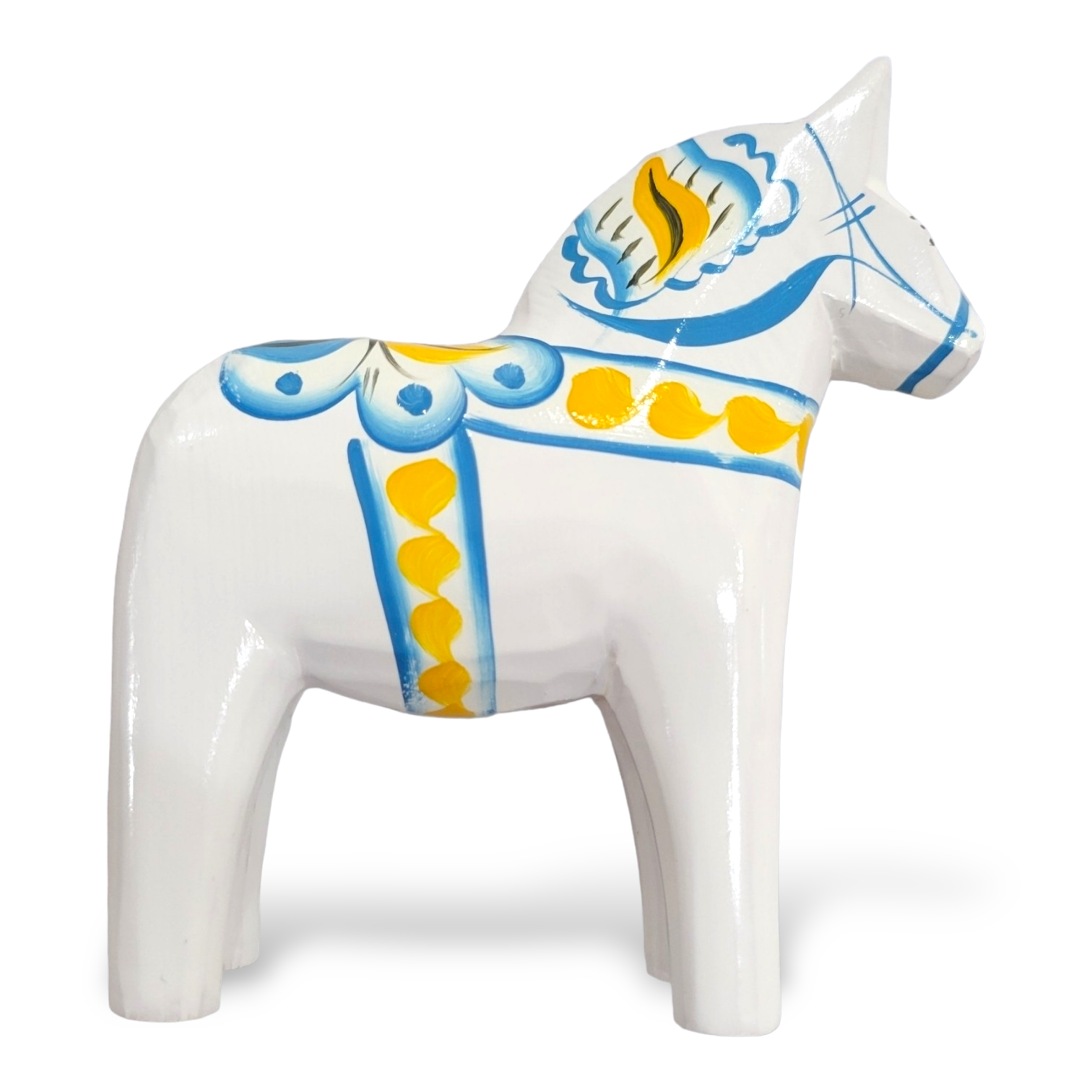 Dala Horse: White
