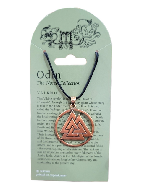 Jewelry: Valknut Knot Bronze