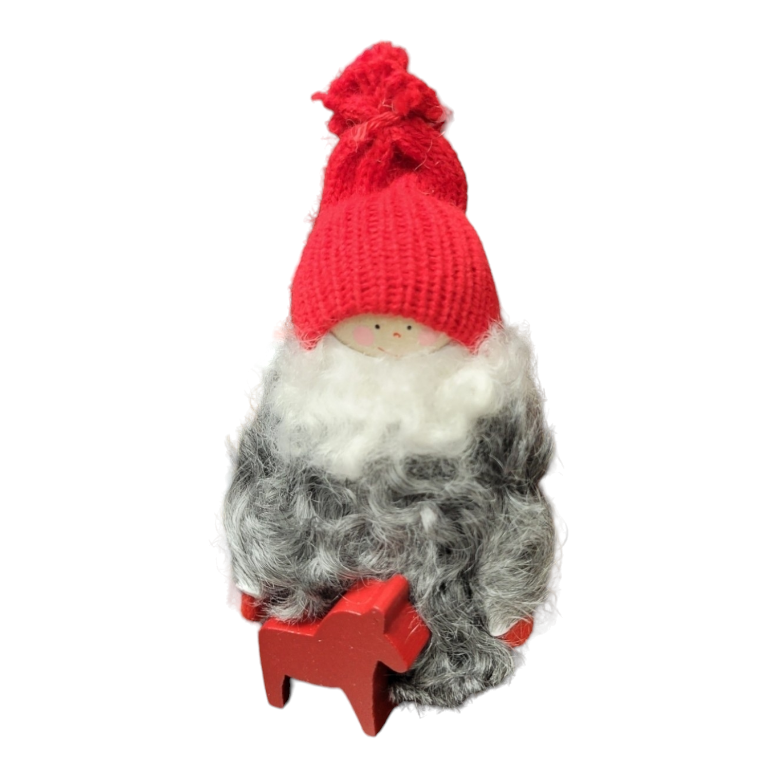 Figurine: Tomte with Red Dala Horse