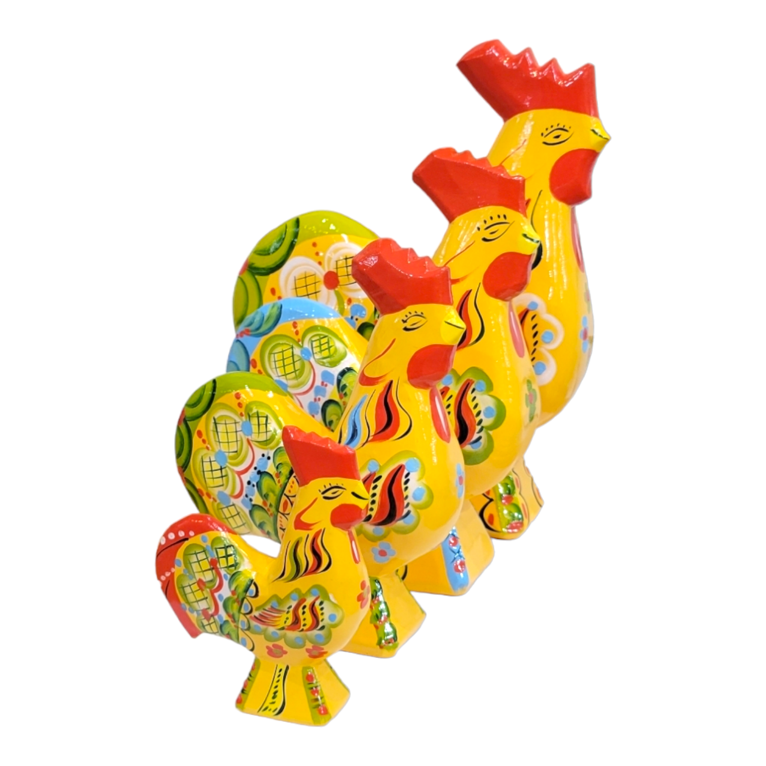 Dala Rooster: Yellow