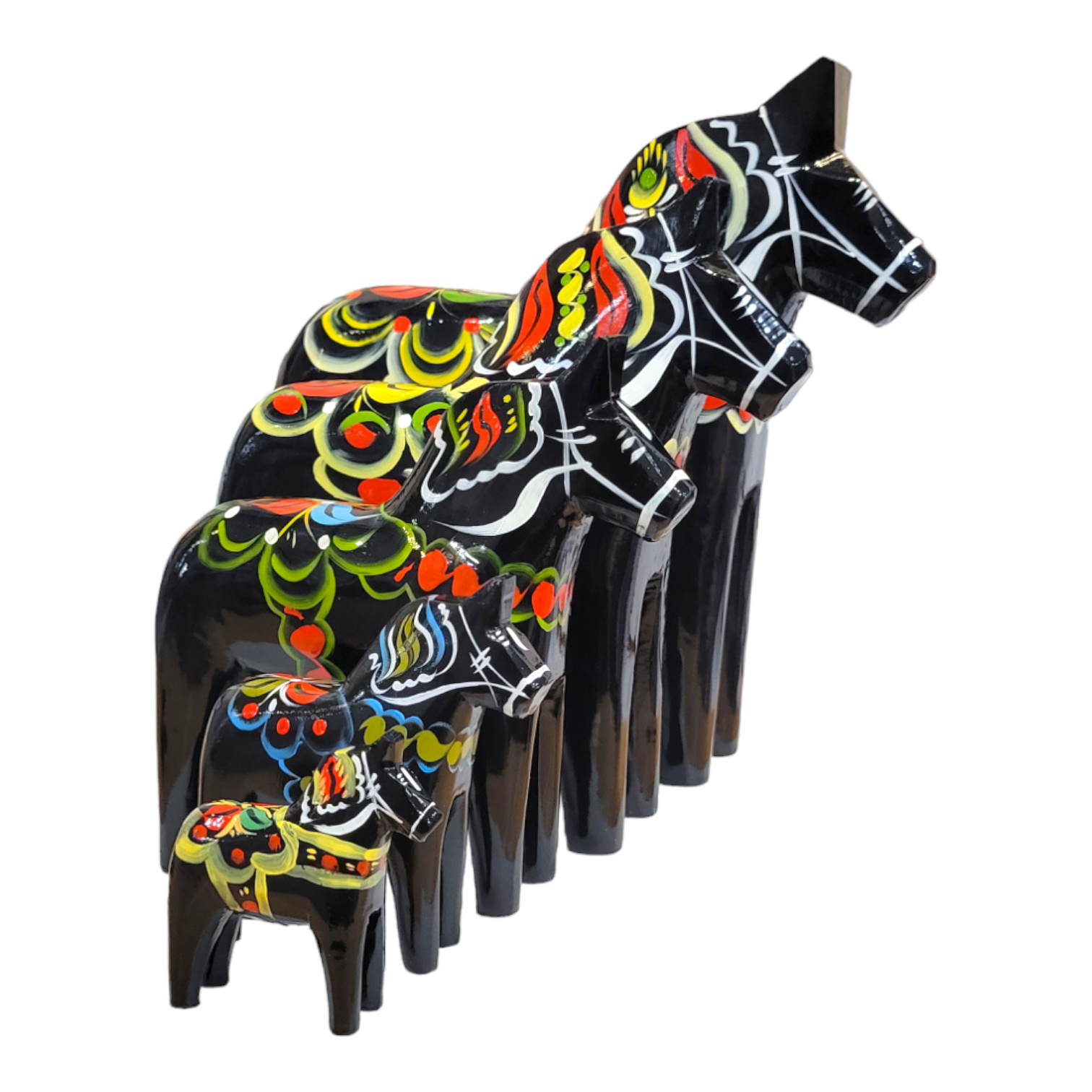 Dala Horse: Black