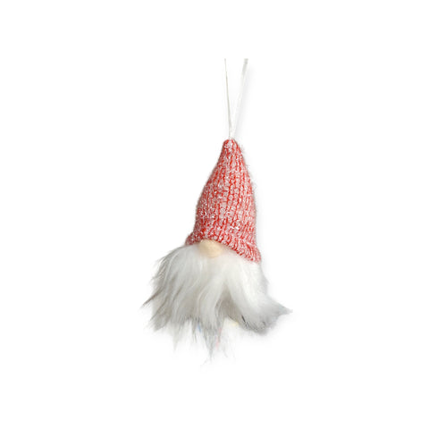 Ornament: Gnome with Beard & Knit Hat