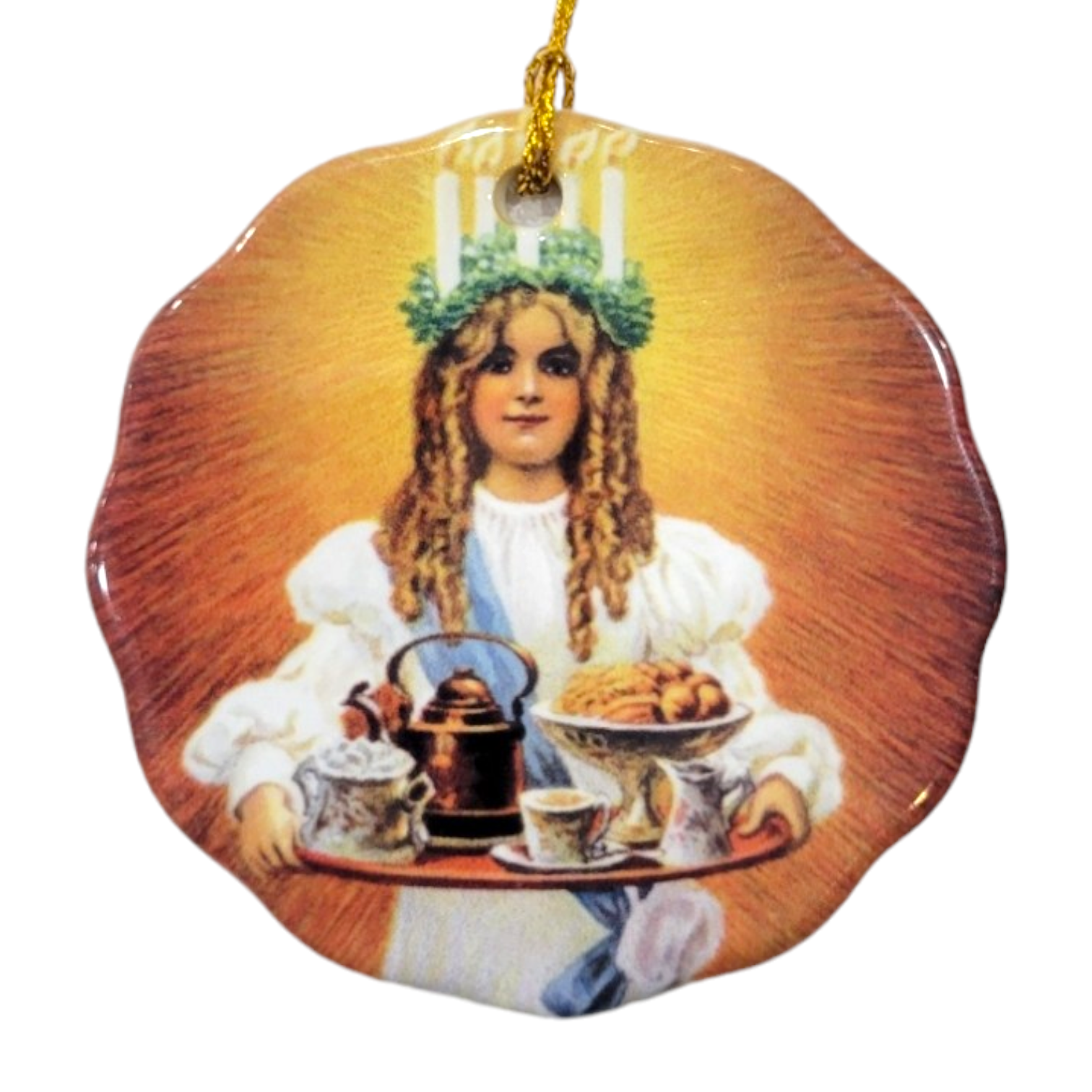 Ornament: Porcelain Lucia