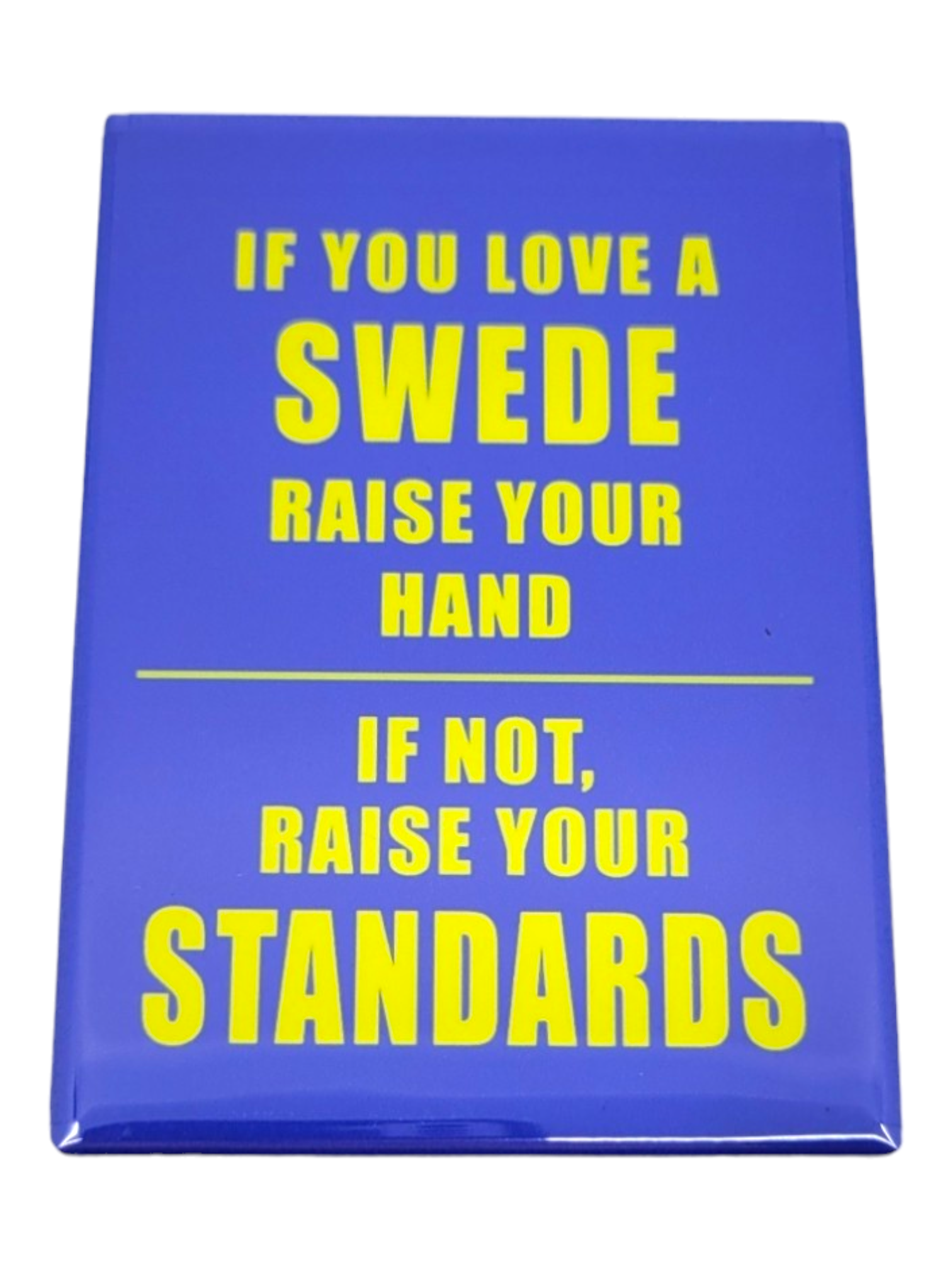 Magnet: Love a Swede, Raise your Standards
