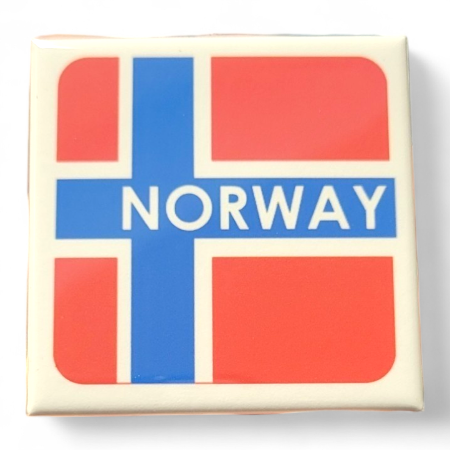 Magnet: 2" Norwegian Flag