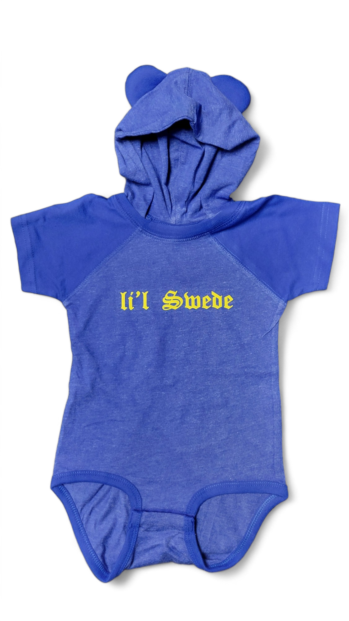 Onesie: Lil Swede with Hood (12mo or 18mo)