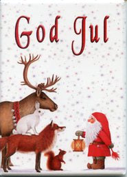 Magnet: Eva Melhuish Tomte & Animals