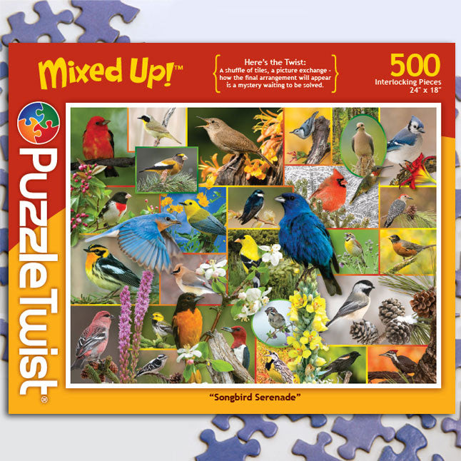 PuzzleTwist: Songbird Serenade (500 Pieces)