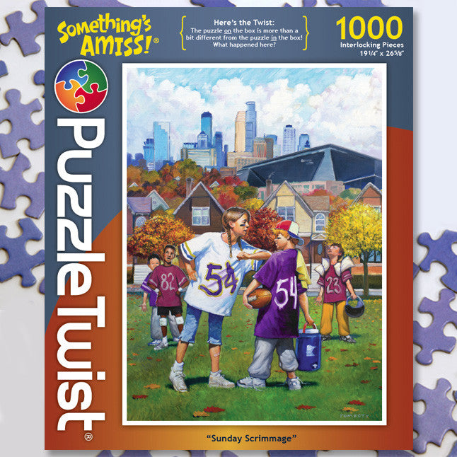 PuzzleTwist: Sunday Scrimmage (1,000 Pieces)