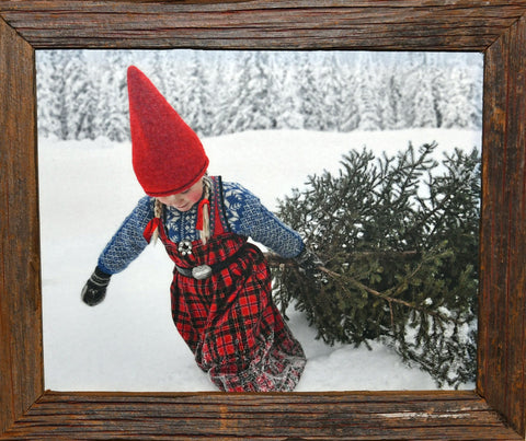 Art: Anja with Christmas Tree - Christmas Wish Book