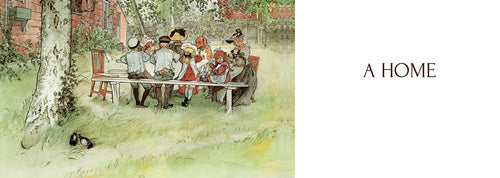 Book: Carl Larsson's Home, Family and Farm Paintings from the Swedish Arts and Crafts Movement Hardcover