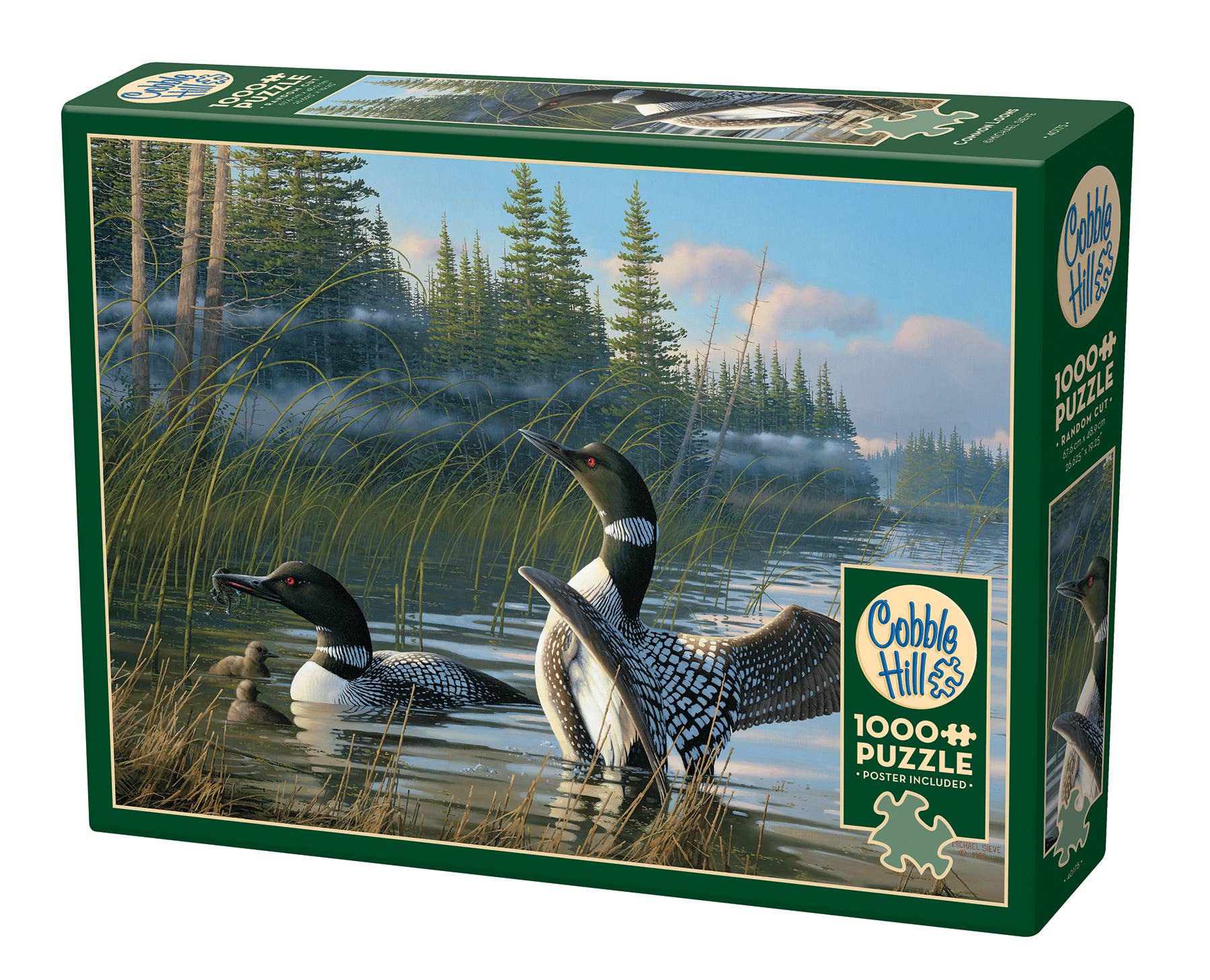Puzzle: Common Loons 1000pc puzzle