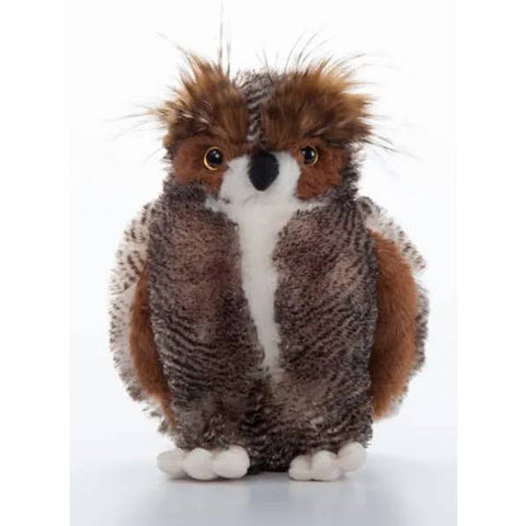 Plush: 9" Great Horned Owl