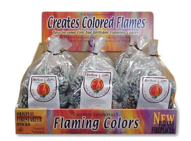Fire Color Cones: Northern Lights - Fire Color Cones (Small Refill Pack)