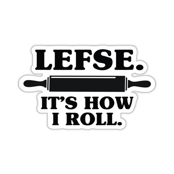 Sticker: Lefse is How I Roll