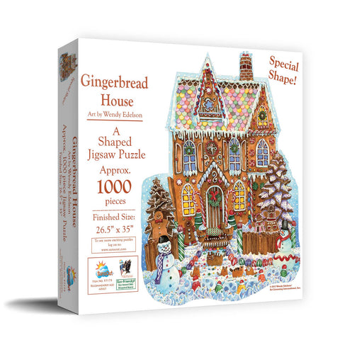 Puzzle: Gingerbread House Puzzle