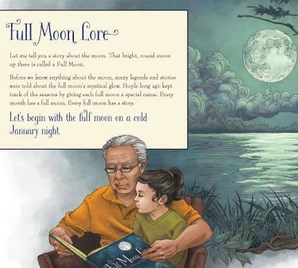 Books: Full Moon Lore picture book