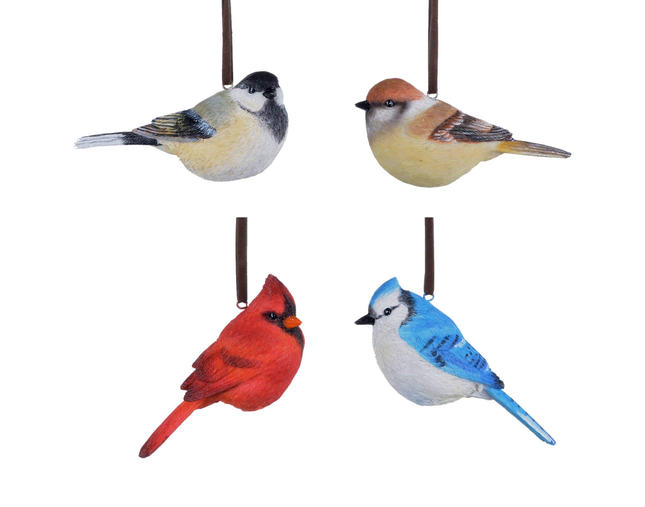 Ornament: 4.5" Sparrow Songbird