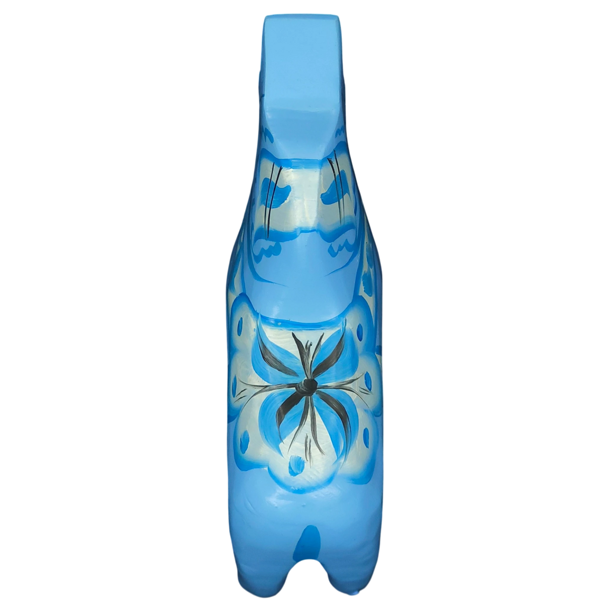 Dala Horse: Baby Blue Swedish Dala Horse | Grannas A. Olsson | Handcrafted in Sweden (10 cm / 4 inches)